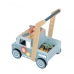 TOOKY TOY Drewniany Chodzik Samochód Mini Warsztat STEM