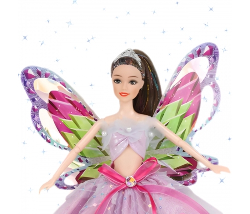 WOOPIE ROYAL Lalka Emi Wróżka z Kolorowymi Skrzydłami i Balonami