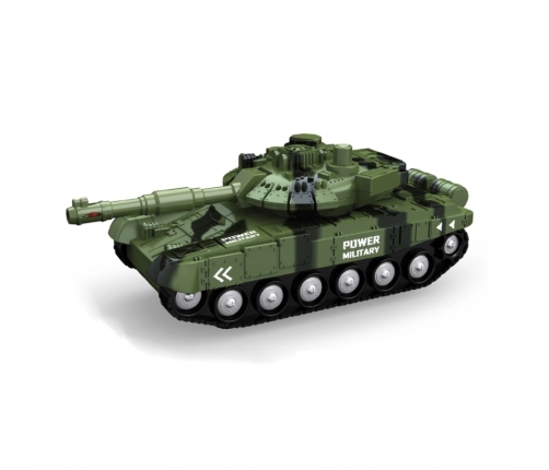 WOOPIE Zestaw Pojazdów Wojskowych z Wyrzutnią Czołg Helikopter 4SZT Skala 1:20