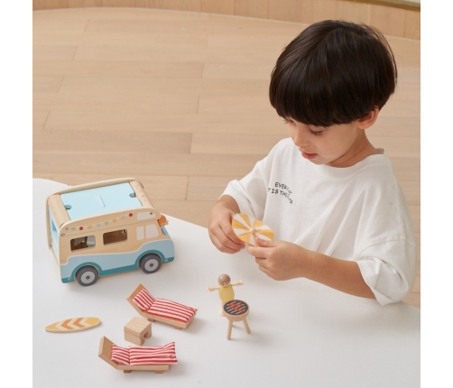 VIGA Drewniany Kamper Plaża