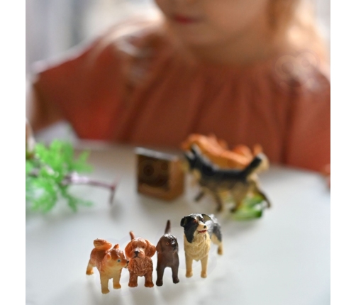 WOOPIE Zestaw Figurki Pieski 16 szt.