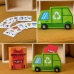 TOOKY TOY Drewniane Centrum Recyklingu Edukacyjny Sorter