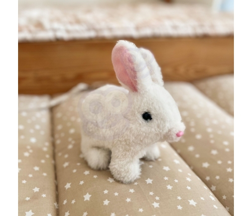 WOOPIE Króliczek Ineraktywny Pluszak z Marchewką Biały