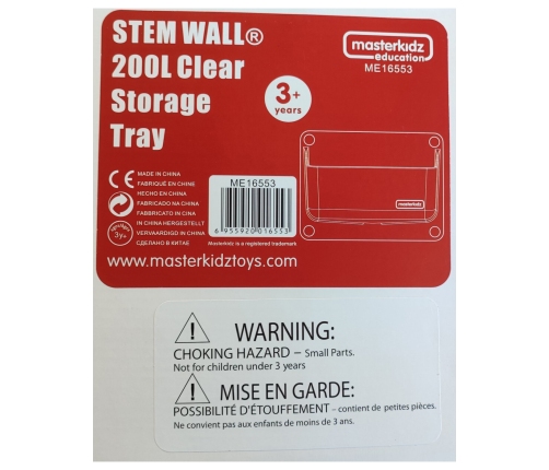 MASTERKIDZ Akrylowe Pojemniki do Tablicy 2 szt.