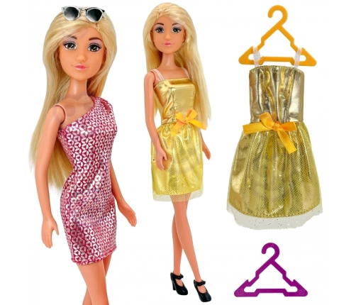 WOOPIE ROYAL Lalka Lili Modelka Stylistka Modowa z Akcesoriamii