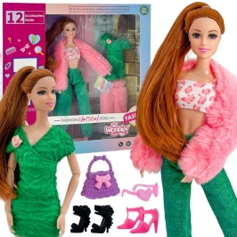 WOOPIE ROYAL Lalka Emi 30 cm - 12 Ukrytych Niespodzianek + Ubranka i Dodatki WOOPIE ROYAL Lalka Emi 30 cm - 12 Ukrytych Niespodzianek + Ubranka i Dodatki