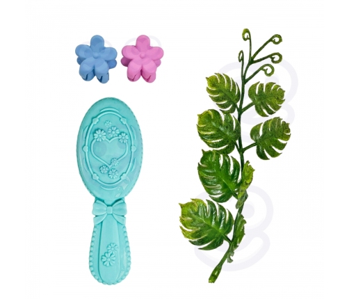 WOOPIE ROYAL Lalka Emi Wróżka z Kolorowymi Skrzydłami i Szczotką do Włosów