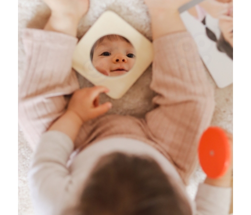 WOOPIE GREEN Pudełko Box 5w1 Montessori Edukacujny 11-12M FSC