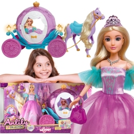 WOOPIE ROYAL Lalka Księżniczka Lily i Magiczny Powóz Karoca Akcesoria WOOPIE ROYAL Lalka Księżniczka Lily i Magiczny Powóz Karoca Akcesoria