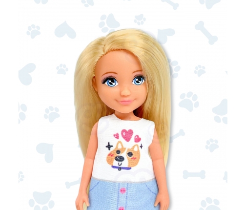 WOOPIE ROYAL Laleczka z Wózkiem i Pieskiem