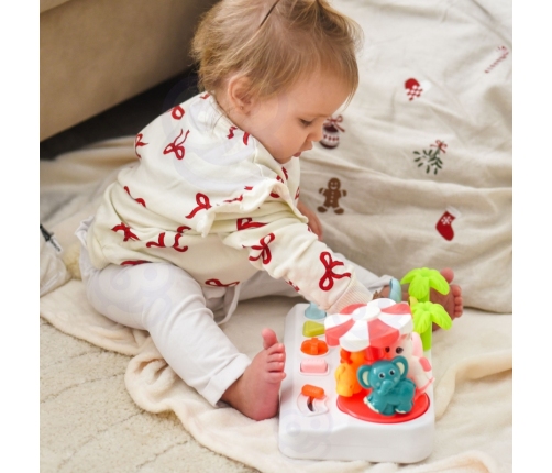 WOOPIE Wyskakujące Zwierzątka Pop Up Karuzela Zabawka Interaktywna