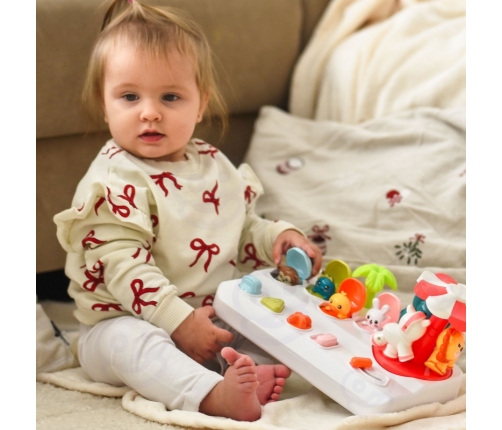 WOOPIE Wyskakujące Zwierzątka Pop Up Karuzela Zabawka Interaktywna