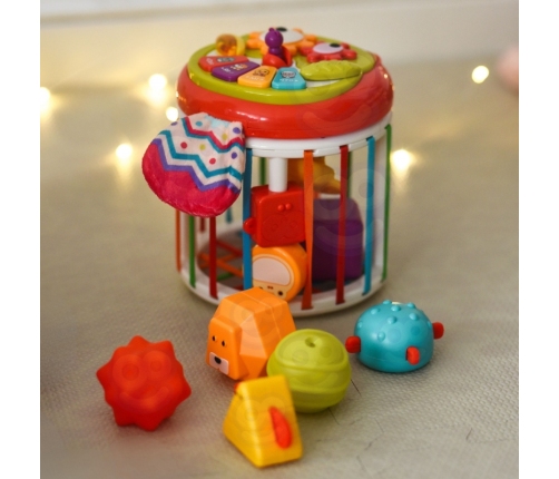 WOOPIE BABY Walec Kostka Sensoryczna Interaktywny Bębenek