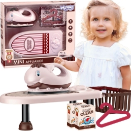 WOOPIE Zestaw do Prasowania 2w1 Deska Żelazko z Muzyką 7 el. WOOPIE Zestaw do Prasowania 2w1 Deska Żelazko z Muzyką 7 el.