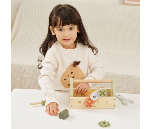 VIGA PolarB Skrzynka z Narzędziami Zestaw Drewniany