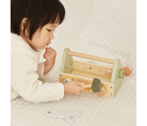 VIGA PolarB Skrzynka z Narzędziami Zestaw Drewniany