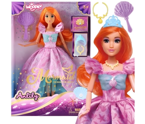 WOOPIE ROYAL Lalka Lili Księżniczka z Akcesoriami – Idealny Prezent Dla Małej Księżniczki