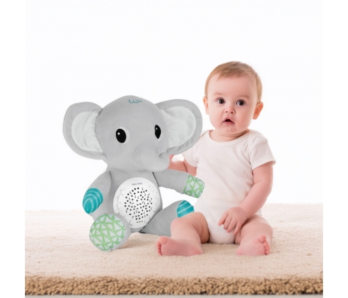 WOOPIE BABY Przytulanka Słonik Z Projektorem Uspokajacz 12 Melodii