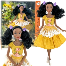 WOOPIE ROYAL Lalka Emi 32 cm Modny Strój i Piękne Czarne Włosy WOOPIE ROYAL Lalka Emi 32 cm Modny Strój i Piękne Czarne Włosy