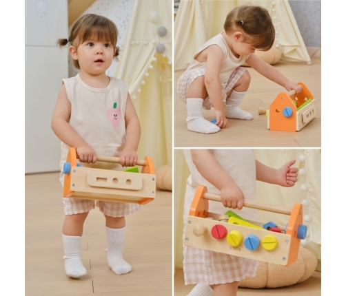 Viga Skrzynka Na Narzędzia Zestaw Drewniany