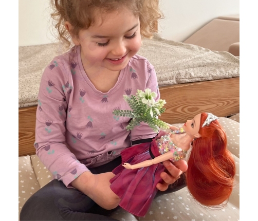 WOOPIE ROYAL Lalka Emi Style Fashion 32 cm - Stylowa Księżniczka w Różowej Sukni + Akcesoria