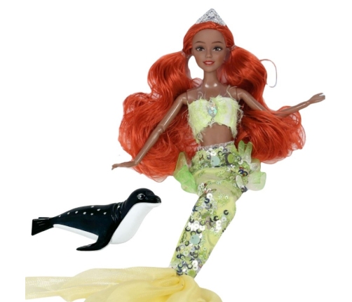 WOOPIE ROYAL Lalka Syrenka Emi Mermaid z Foką