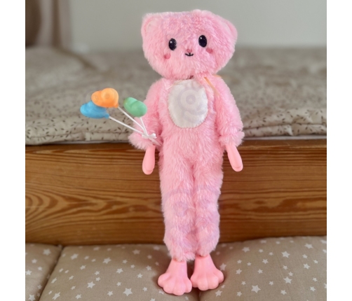 WOOPIE ROYAL Lalka w Przebraniu Różowego Misia Park Rozrywki