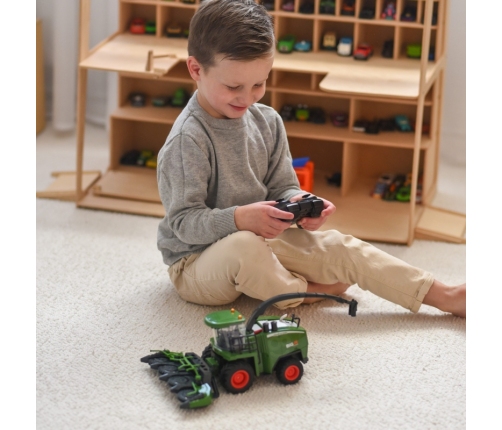 WOOPIE Zdalnie Sterowany Kombajn Rolniczy 1:24 z Efektami Dźwięku, Światła i Dymu