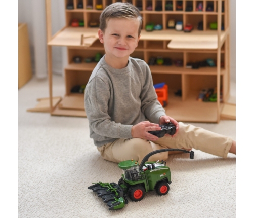 WOOPIE Zdalnie Sterowany Kombajn Rolniczy 1:24 z Efektami Dźwięku, Światła i Dymu