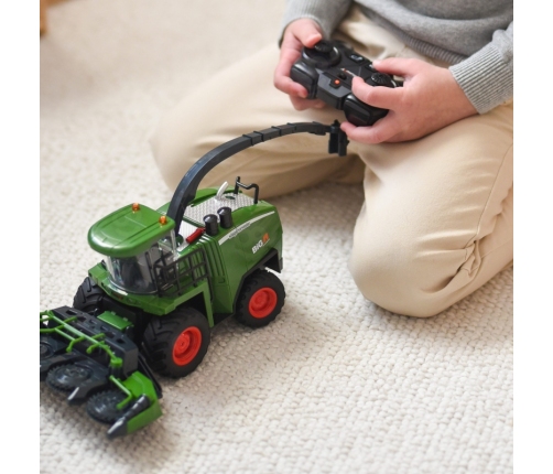 WOOPIE Zdalnie Sterowany Kombajn Rolniczy 1:24 z Efektami Dźwięku, Światła i Dymu