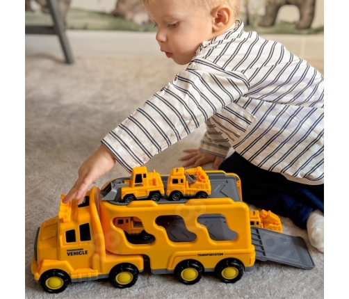 WOOPIE Laweta Drogowa zestaw 5 Aut - Pomoc Drogowa