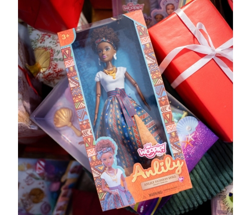 WOOPIE ROYAL Lalka Lili Mulatka w Eleganckiej Sukni