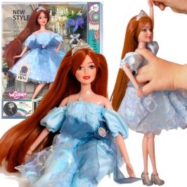 WOOPIE ROYAL Lalka Emi w Błękitnej Sukience Tiulowej WOOPIE ROYAL Lalka Emi w Błękitnej Sukience Tiulowej