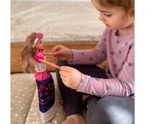 WOOPIE ROYAL Lalki Kobiety Świata Lily Meksykanka Tradycyjny Strój Kwietny Wzór