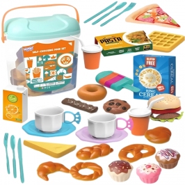 WOOPIE Zestaw Małego Cukiernika Słodycze i Desery w Wiaderku 40 el.