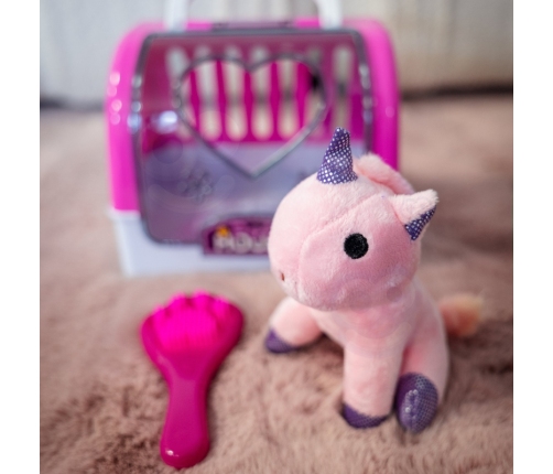 WOOPIE Transporter Domek dla Jednorożca Zestaw do Pielęgnacji