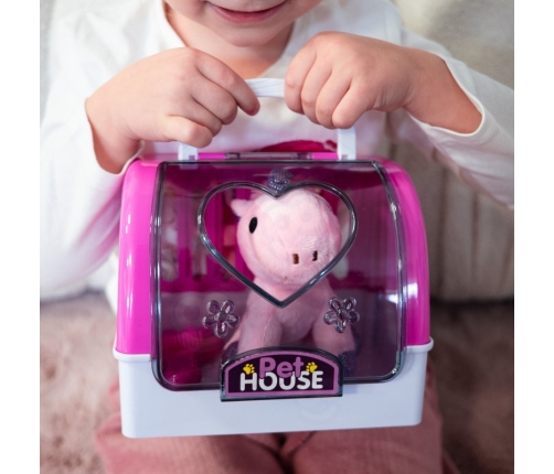 WOOPIE Transporter Domek dla Jednorożca Zestaw do Pielęgnacji