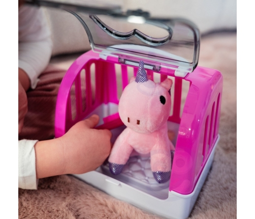 WOOPIE Transporter Domek dla Jednorożca Zestaw do Pielęgnacji