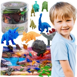 WOOPIE Zestaw Figurki Dinozaury 34 szt.
