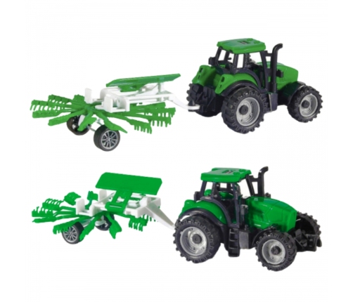 WOOPIE Traktor Rolniczy ze Zgrabiarką