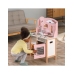 VIGA PolarB Drewniana Kuchnia z Akcesoriami Silver - Pink