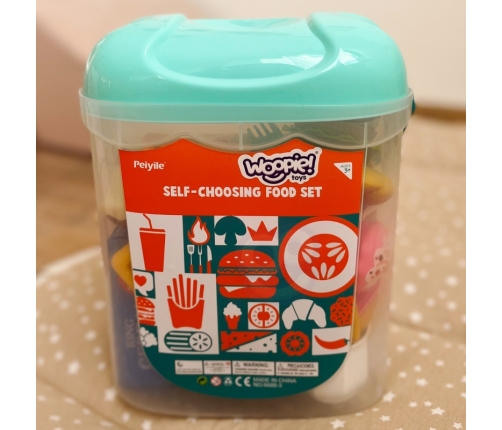 WOOPIE Zestaw Małego Cukiernika Słodycze i Desery w Wiaderku 40 el.