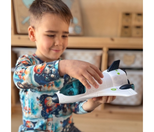 WOOPIE Zestaw Kosmiczny Prom i Łazik Space Set