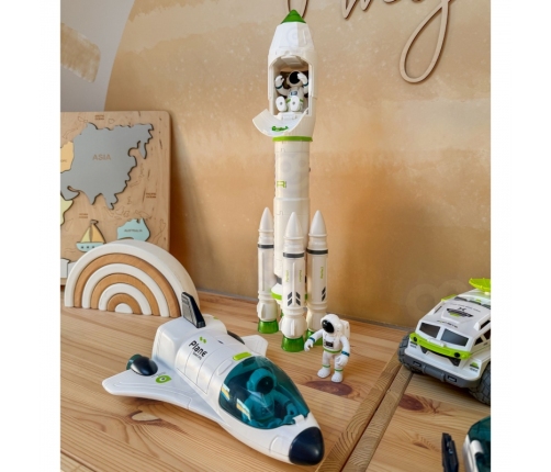 WOOPIE Zestaw Kosmiczny Prom i Łazik Space Set