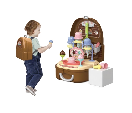 Набор WOOPIE Little Chef Кафе-мороженое в рюкзаке