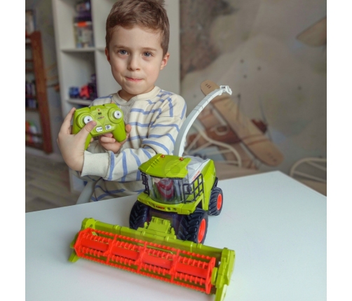 WOOPIE Zdalnie Sterowany Kombajn Zestaw Jasno Zielony