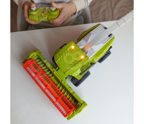 WOOPIE Zdalnie Sterowany Kombajn Zestaw Jasno Zielony