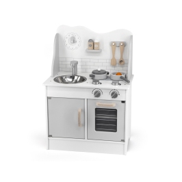 VIGA PolarB Drewniana Kuchnia z Akcesoriami Eco Gray