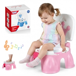 WOOPIE BABY Pierwszy Nocnik dla Dziecka z Muzyką 3w1 Krzesełko Stopień