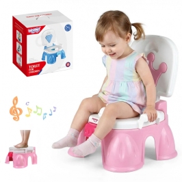 WOOPIE BABY Pierwszy Nocnik dla Dziecka z Muzyką 3w1 Krzesełko Stopień